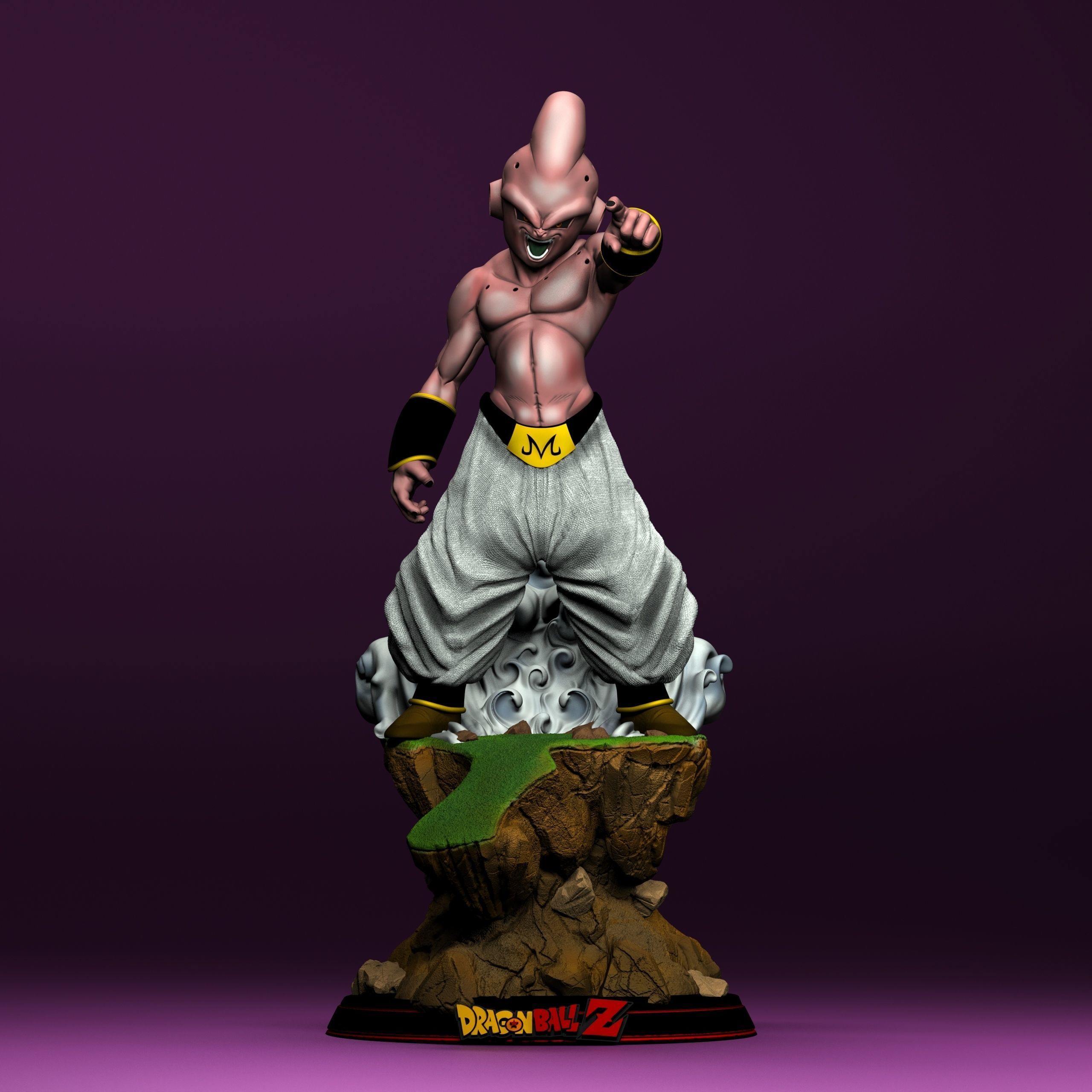 Majin boo Dragon Ball Z 3D print model_1