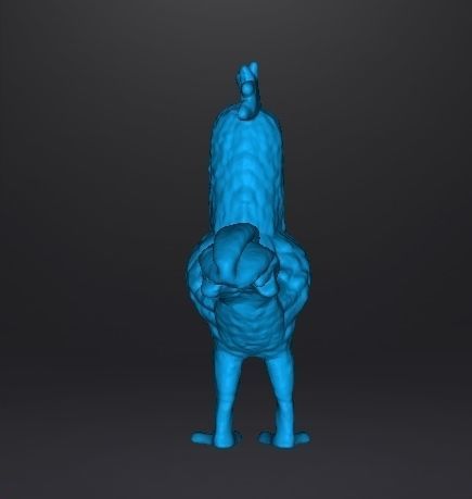 ZENON BARTOLITO THE ROOSTER PLASTIC FIGURE MODEL TOY FOR KIDS 3D print model_9