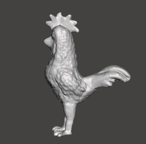 ZENON BARTOLITO THE ROOSTER PLASTIC FIGURE MODEL TOY FOR KIDS 3D print model_2