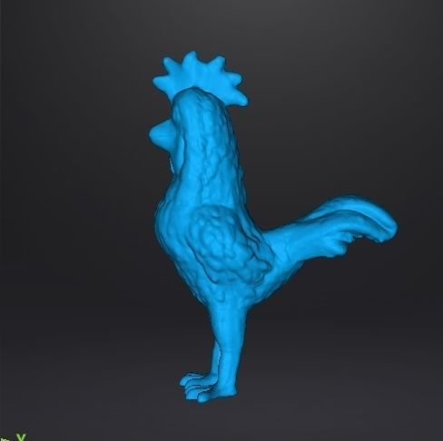ZENON BARTOLITO THE ROOSTER PLASTIC FIGURE MODEL TOY FOR KIDS 3D print model_7
