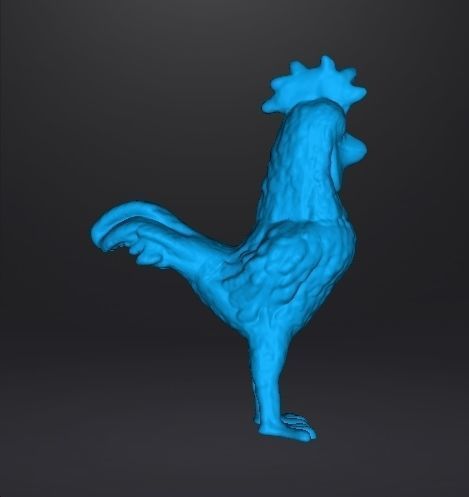 ZENON BARTOLITO THE ROOSTER PLASTIC FIGURE MODEL TOY FOR KIDS 3D print model_8