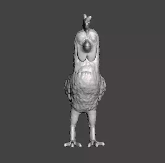 ZENON BARTOLITO THE ROOSTER PLASTIC FIGURE MODEL TOY FOR KIDS 3D print model_0
