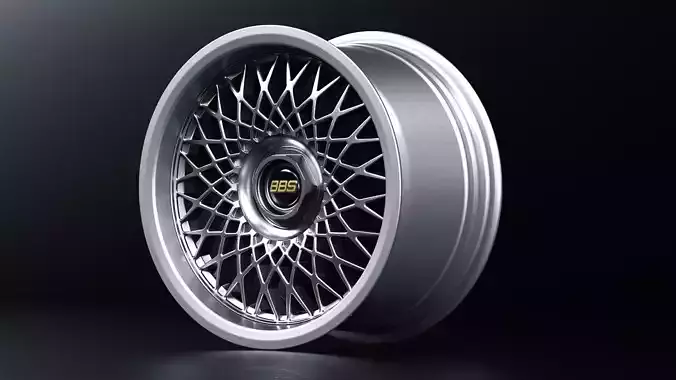 BBS DTM Centerlock 1989 3D model