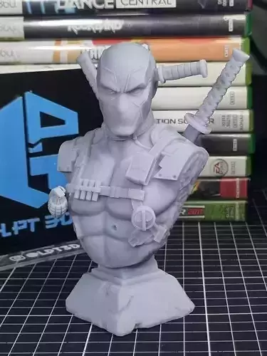Deadpool Bust 3Dprint