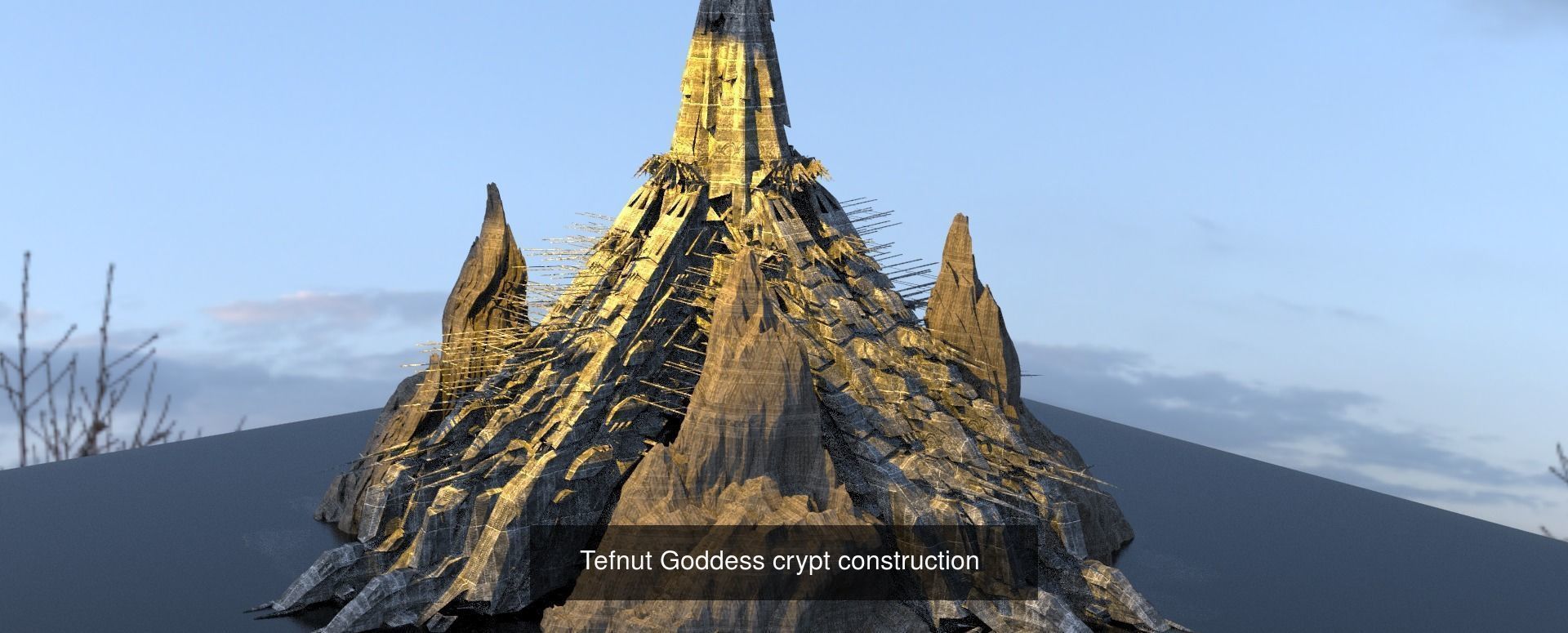 Sci fi Corporation towers 3D Model Collection_24