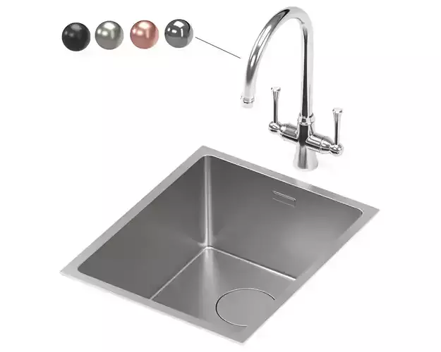 RANGEMASTER kitchen sink CBX32 3D model