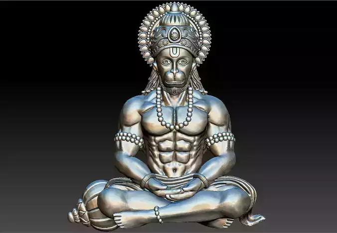 HUNUMAN meditation pendent