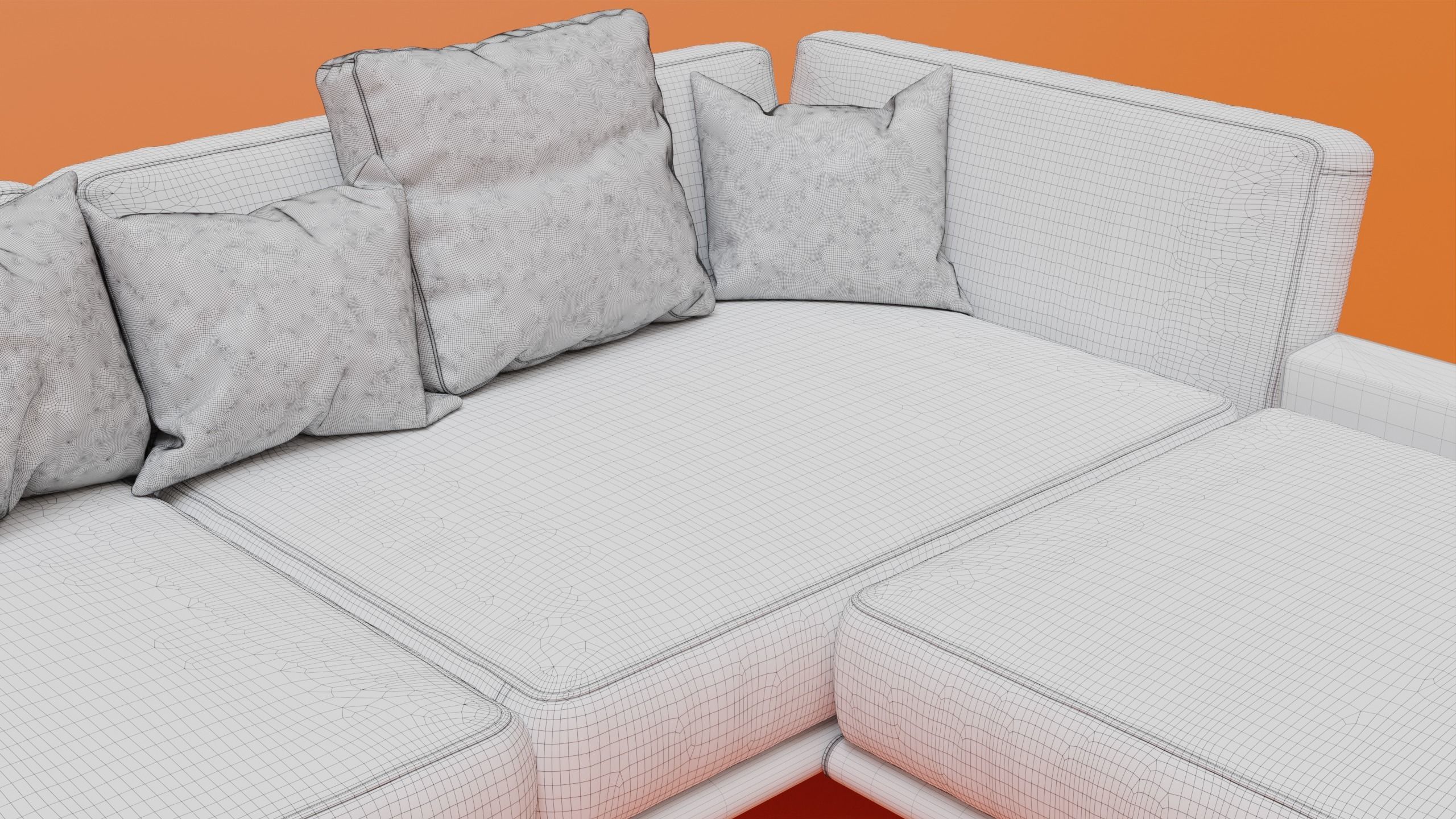 Let It Be Sofa 3D model_20