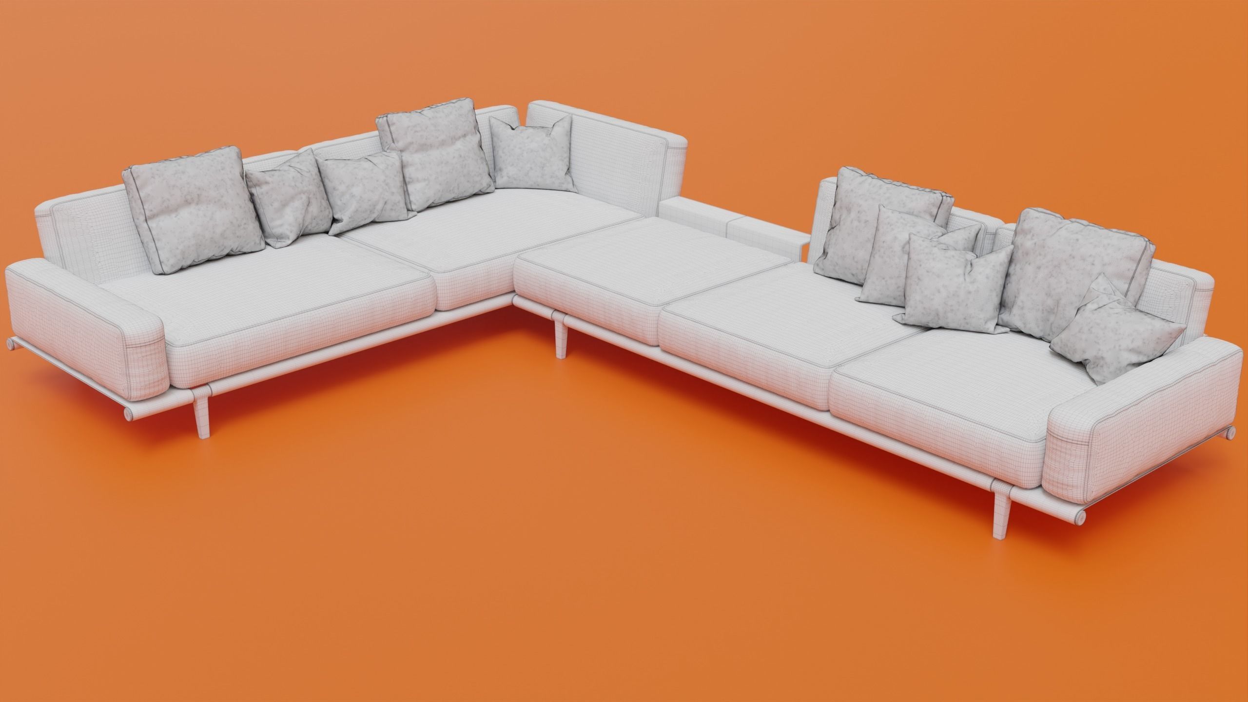 Let It Be Sofa 3D model_13
