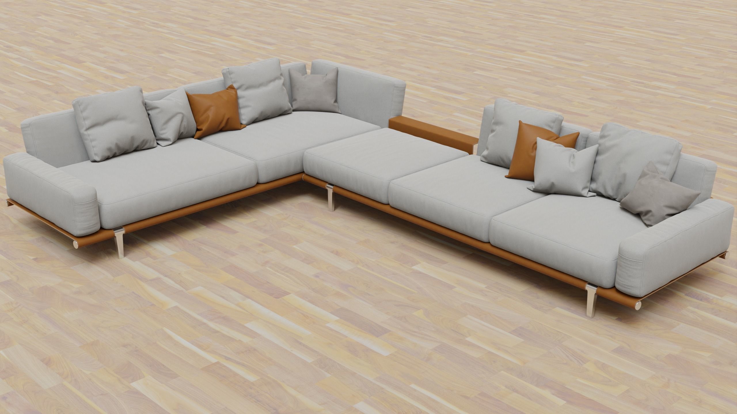 Let It Be Sofa 3D model_2