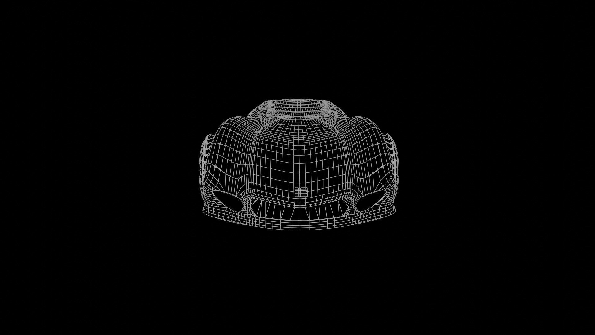 concept car Free low-poly 3D model_6