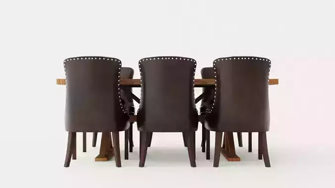 Lyon Extendable Food Group200 Cm With 6 Tuva Chair Nat