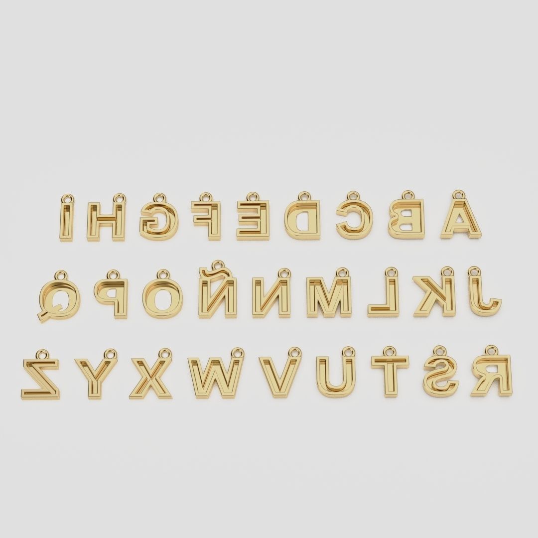 ABECEDARIO COMPLETO  3D print model_3