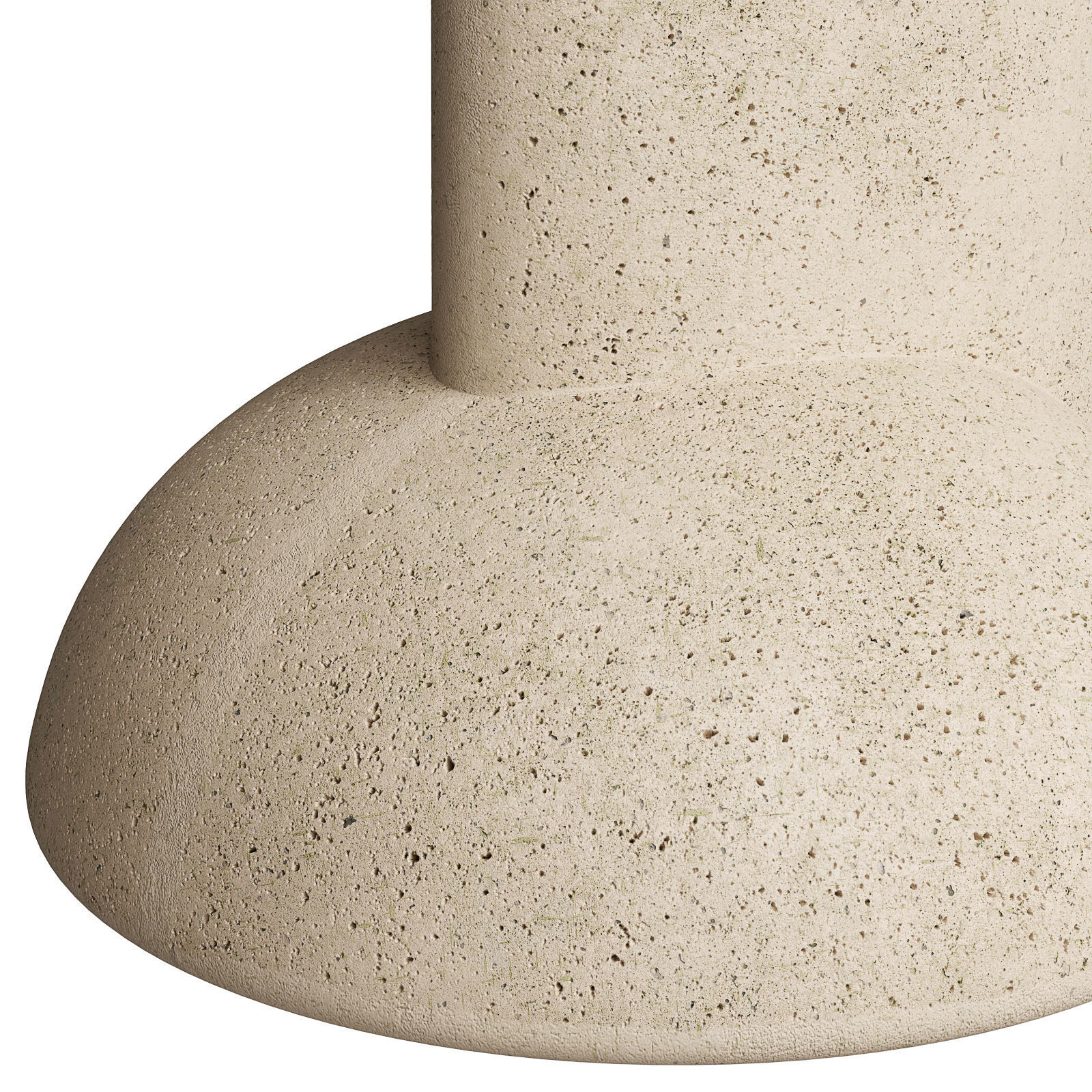 West Elm Monti and Fluted drink tables 3D model_3