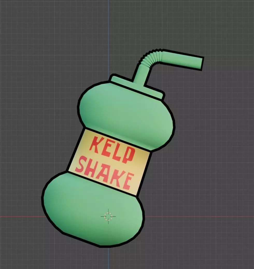 Kelp shake 3D print model