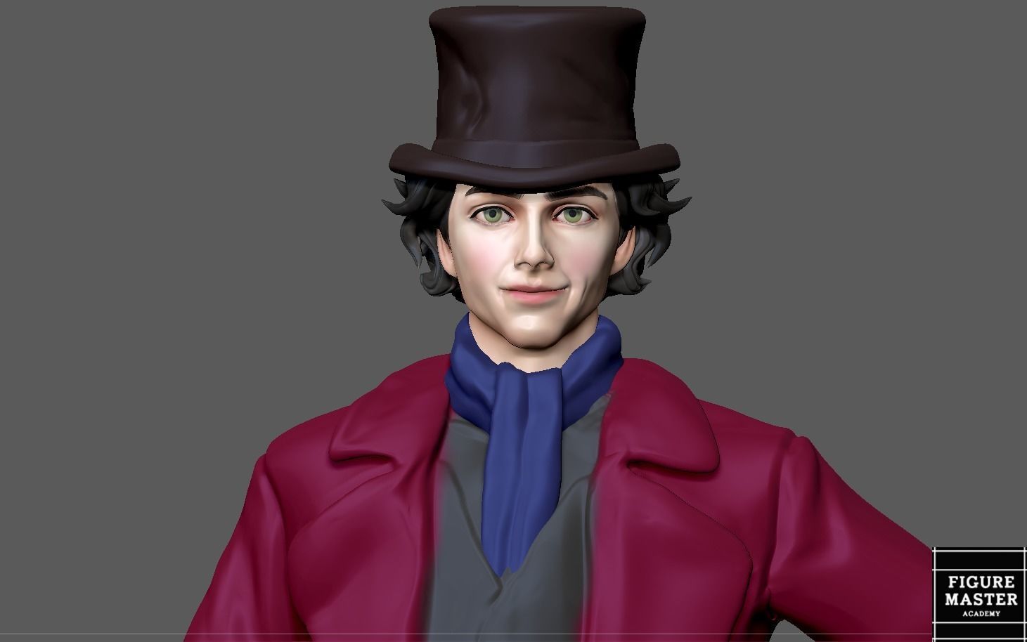 WILLY WONKA timothee chalamet CHARACTER 3D PRINT 3D print model_8