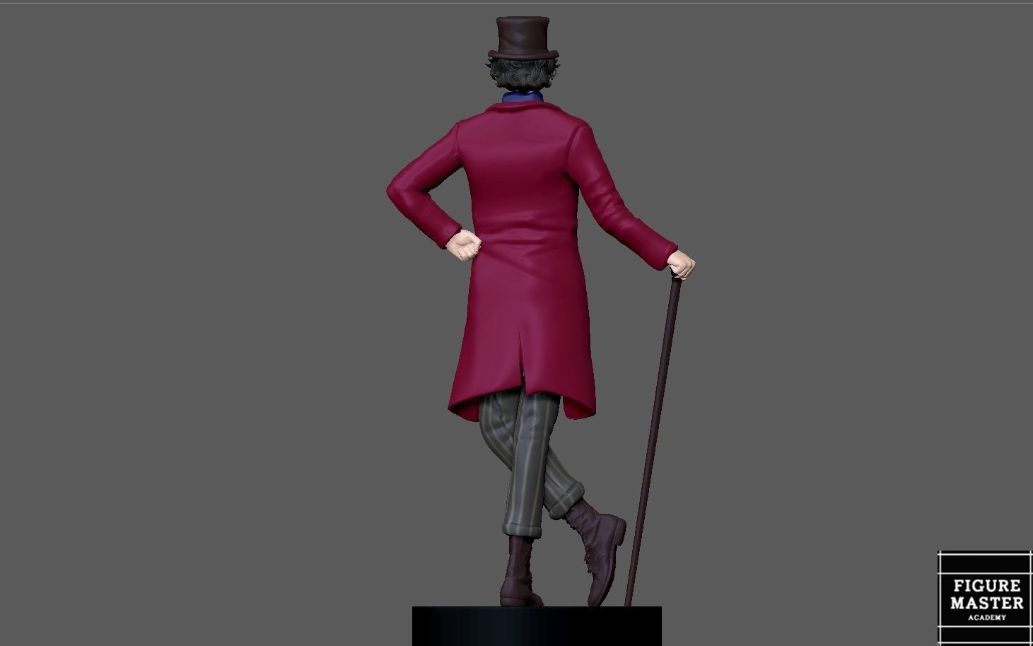 WILLY WONKA timothee chalamet CHARACTER 3D PRINT 3D print model_7