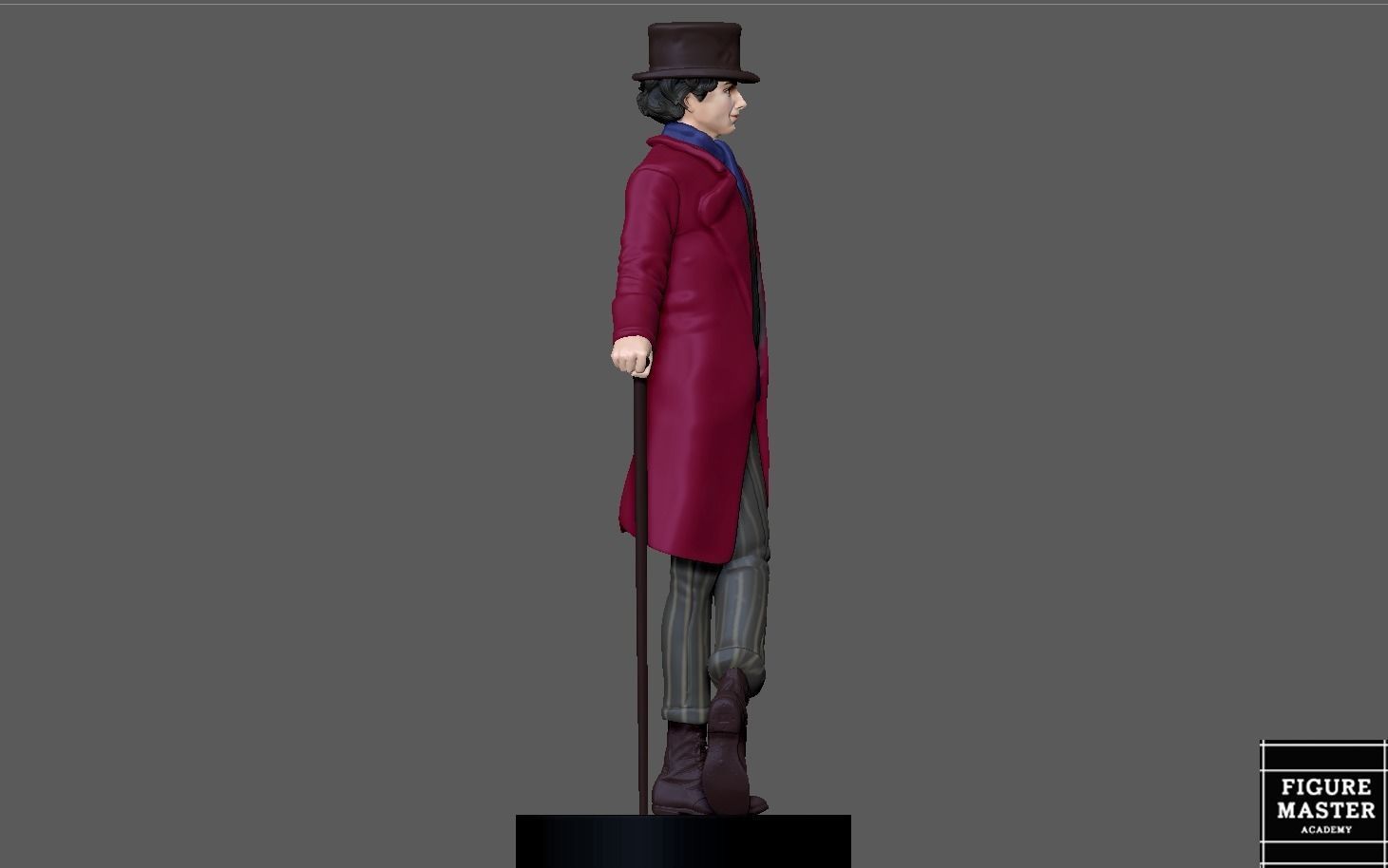 WILLY WONKA timothee chalamet CHARACTER 3D PRINT 3D print model_5