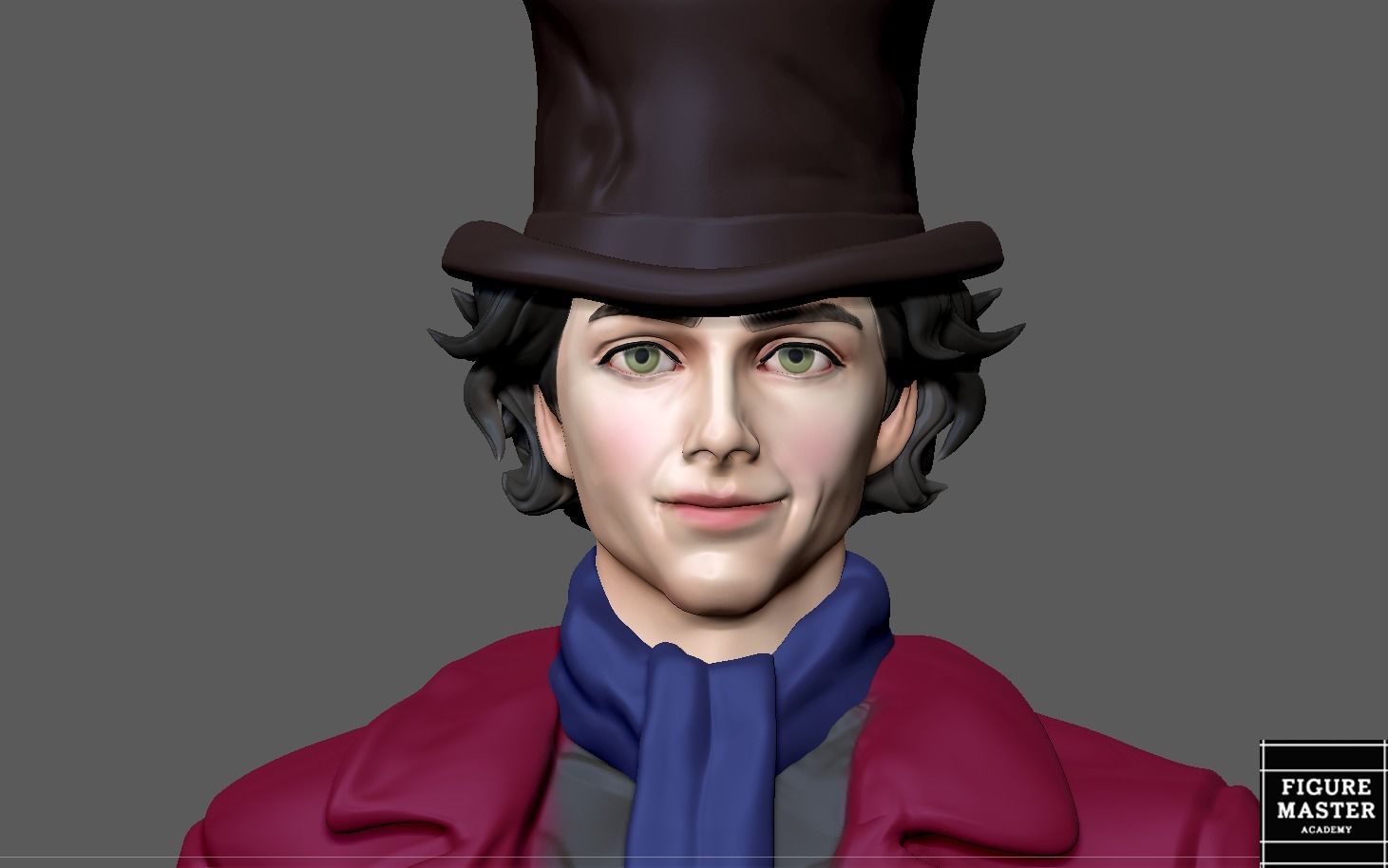 WILLY WONKA timothee chalamet CHARACTER 3D PRINT 3D print model_1