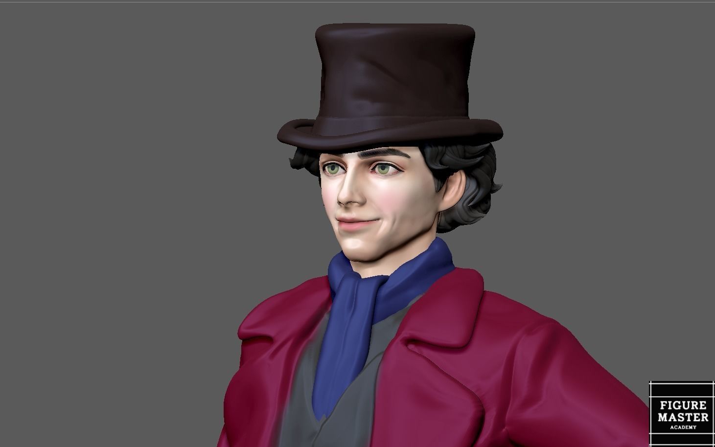 WILLY WONKA timothee chalamet CHARACTER 3D PRINT 3D print model_10