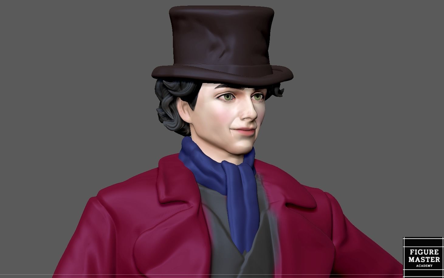 WILLY WONKA timothee chalamet CHARACTER 3D PRINT 3D print model_11
