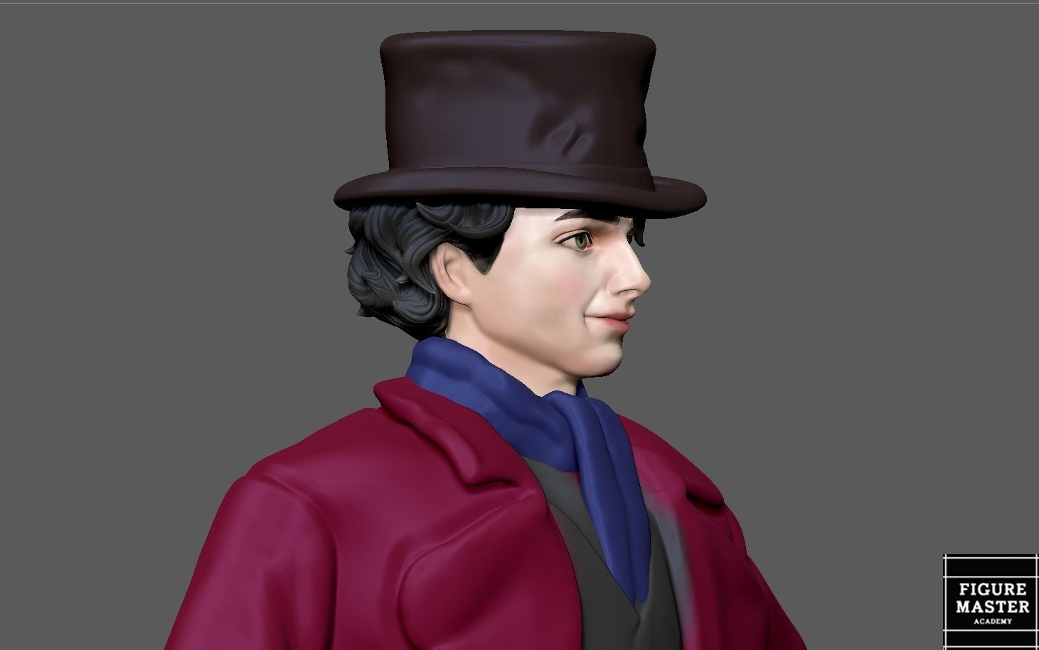 WILLY WONKA timothee chalamet CHARACTER 3D PRINT 3D print model_9