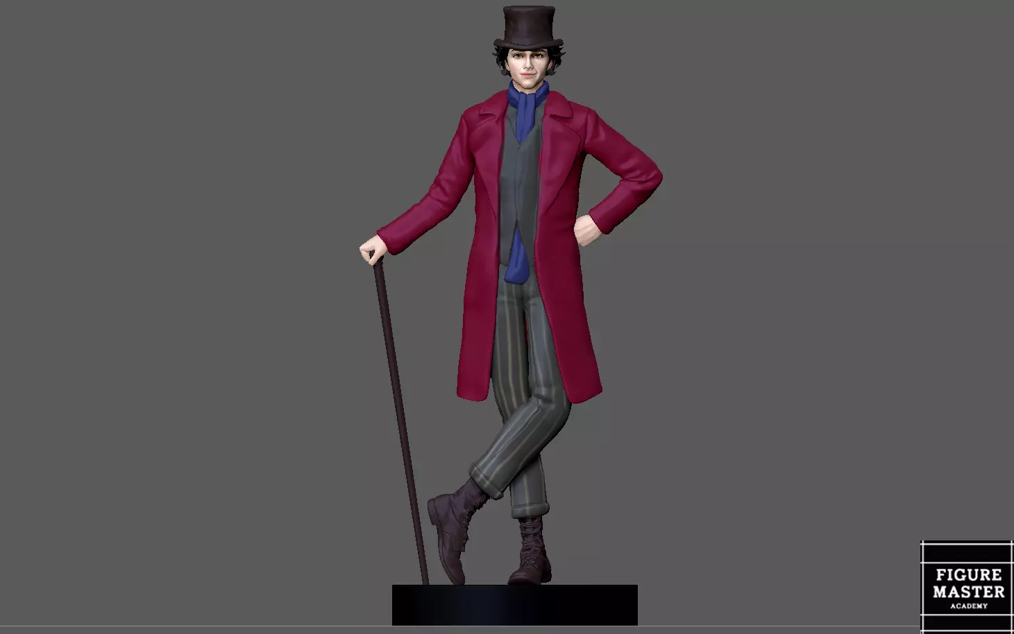 WILLY WONKA timothee chalamet CHARACTER 3D PRINT 3D print model_0