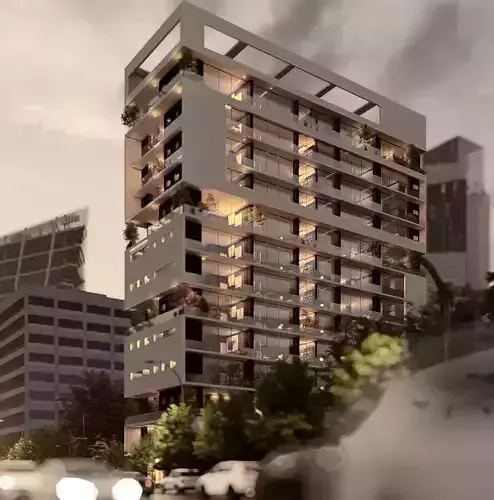 Modern High-rise Apartment