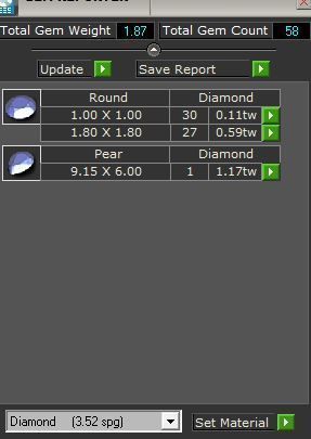 Pear Halo Ring 3373 3D print model_8