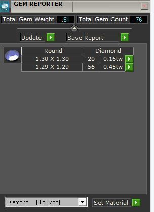 Diamond Chain Ring 3379 3D print model_8