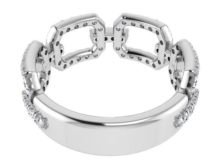 Diamond Chain Ring 3379 3D print model_3