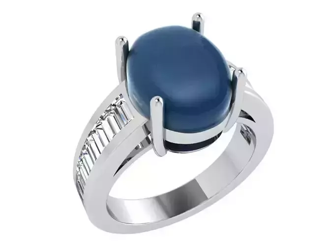 Cabochon Basket Setting Ring 3394