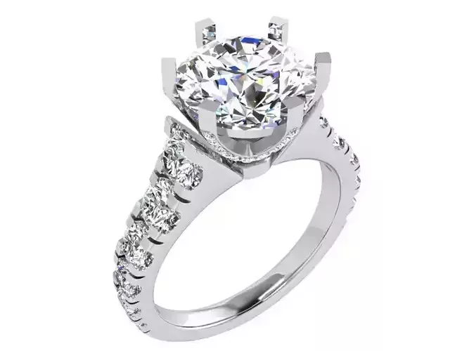 Round Diamond Ring 3397