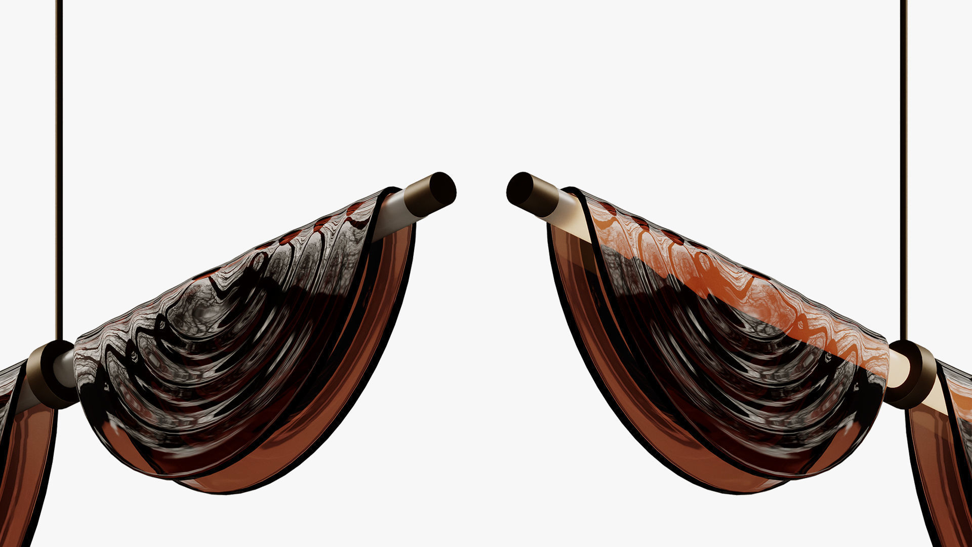 Jeremy Maxwell Wintrebert Cive Pliee chandelier 3D model_2
