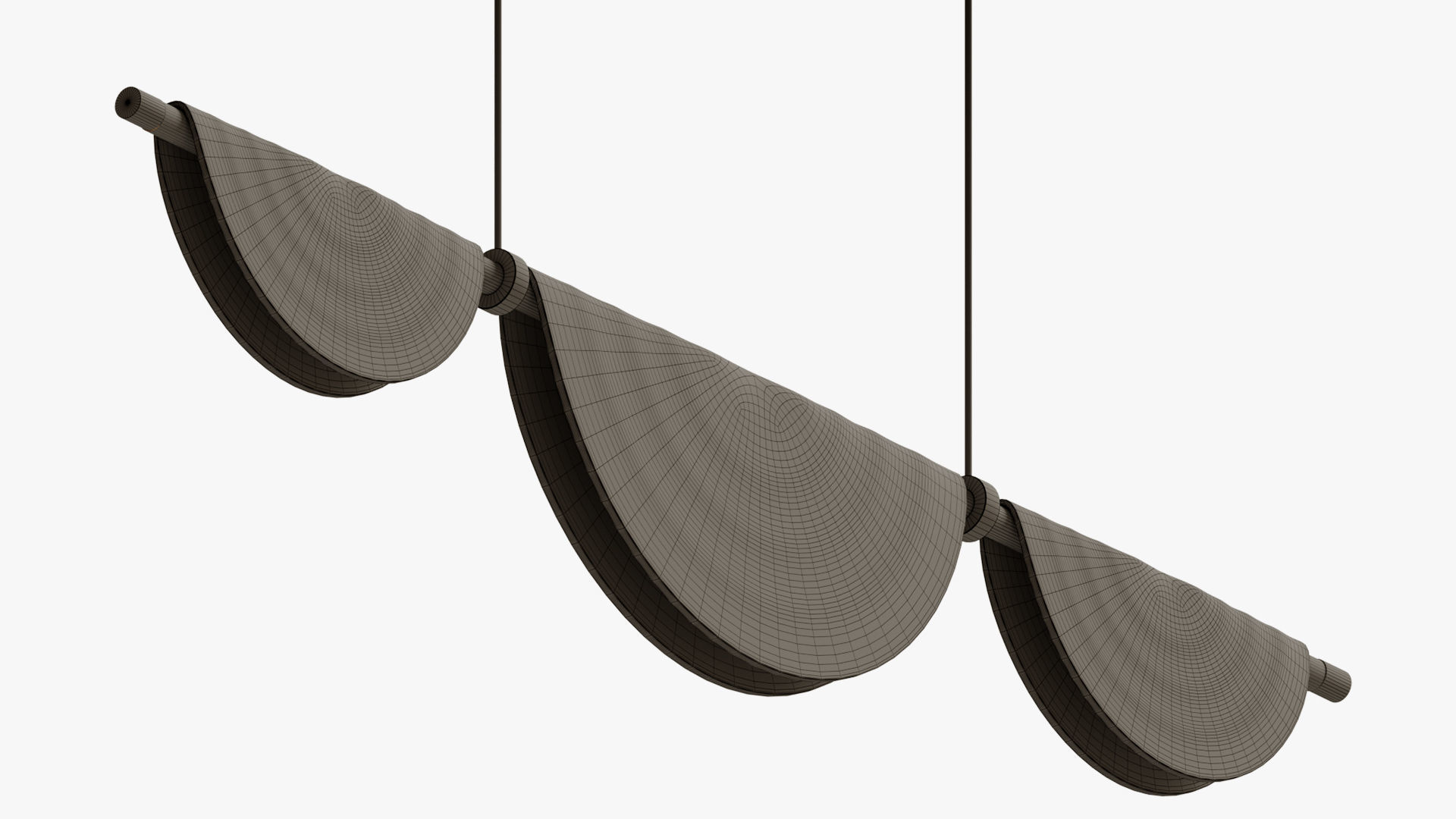 Jeremy Maxwell Wintrebert Cive Pliee chandelier 3D model_7