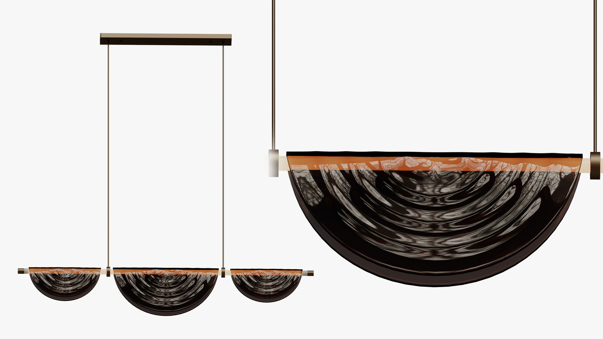 Jeremy Maxwell Wintrebert Cive Pliee chandelier 3D model_4