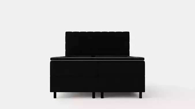 Montana Complete Bed Package 160x200 Dark Gray