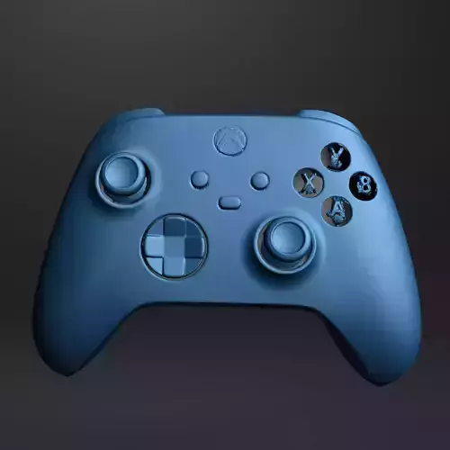 3D Scanned Images of the Microsoft XBOX Game Controller 3D print model