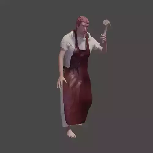 Carpintero antiguo dioramas