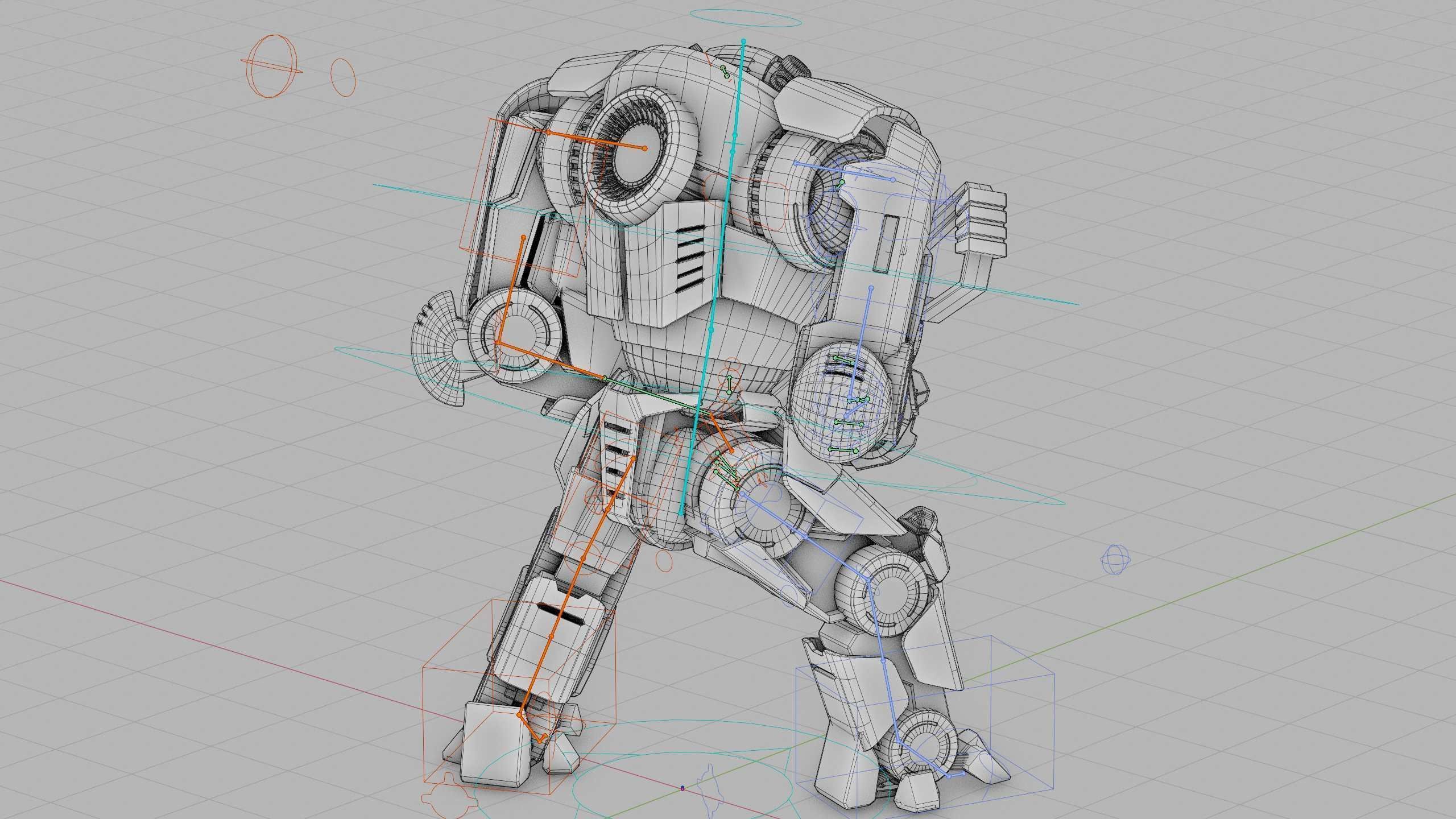 DOOM FIGHTER X-100 Rigged for Unreal Engine - Unity - MIXAMO 3D model_41
