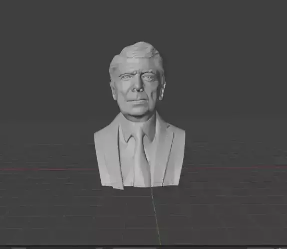 Ronald Reagan 3D print model