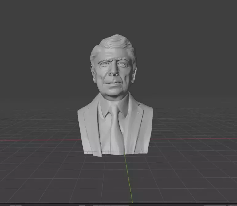 Ronald Reagan 3D print model_0