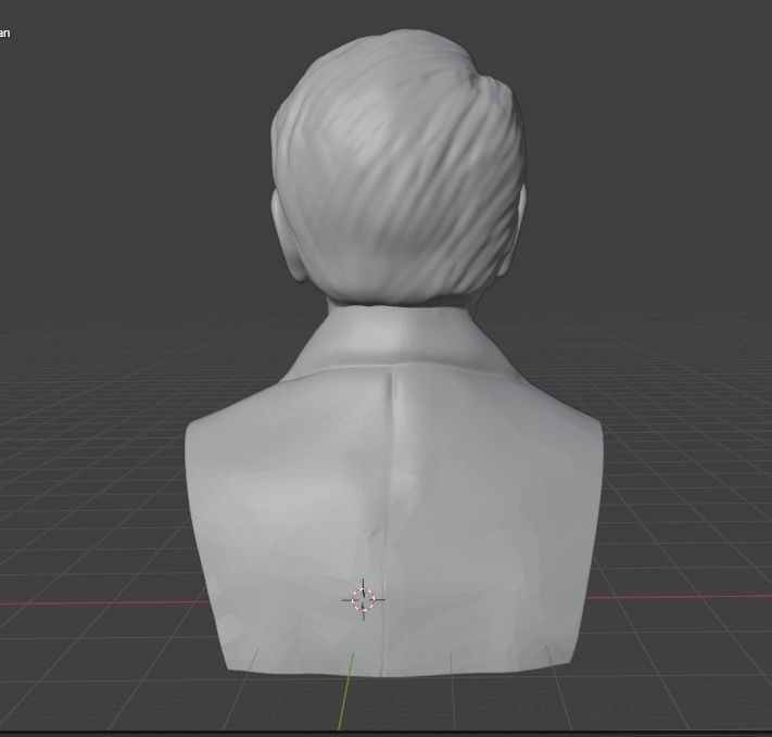 Ronald Reagan 3D print model_17