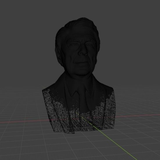 Ronald Reagan 3D print model_10