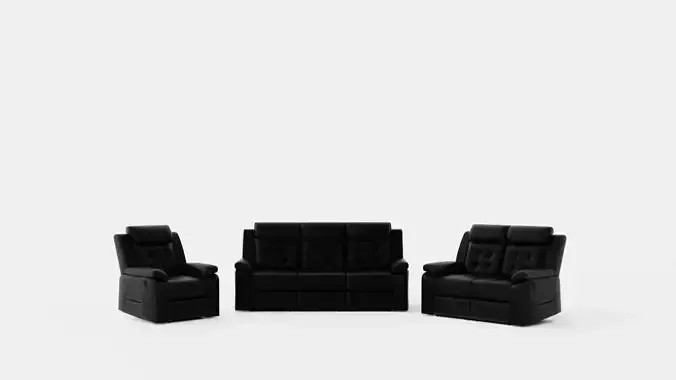Munari Sofa Group 3 Seater 2 Seater Armchair Artificial Leather