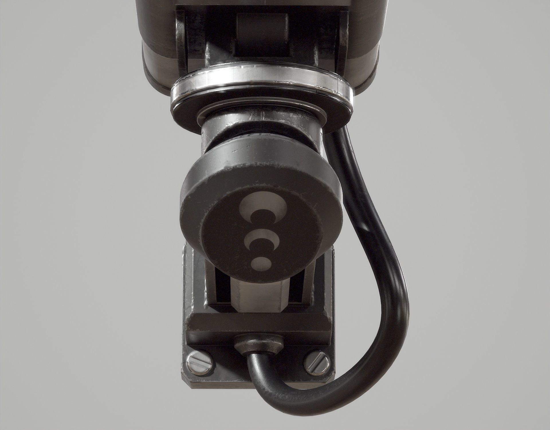 Sci-fi Security Camera PBR Low-poly 3D model_6