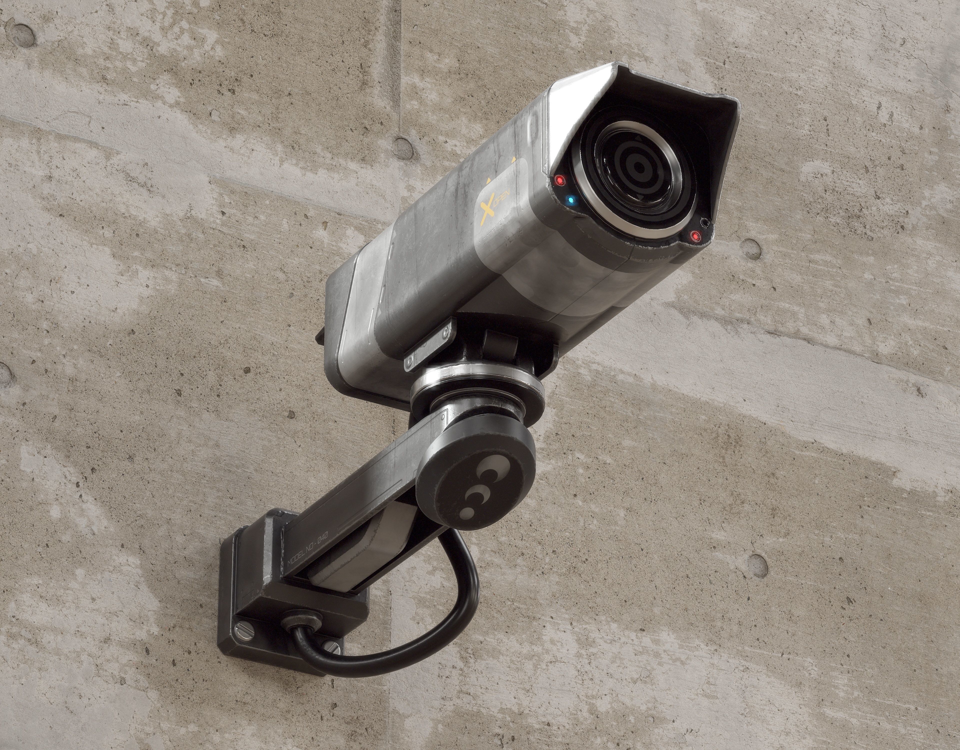 Sci-fi Security Camera PBR Low-poly 3D model_2