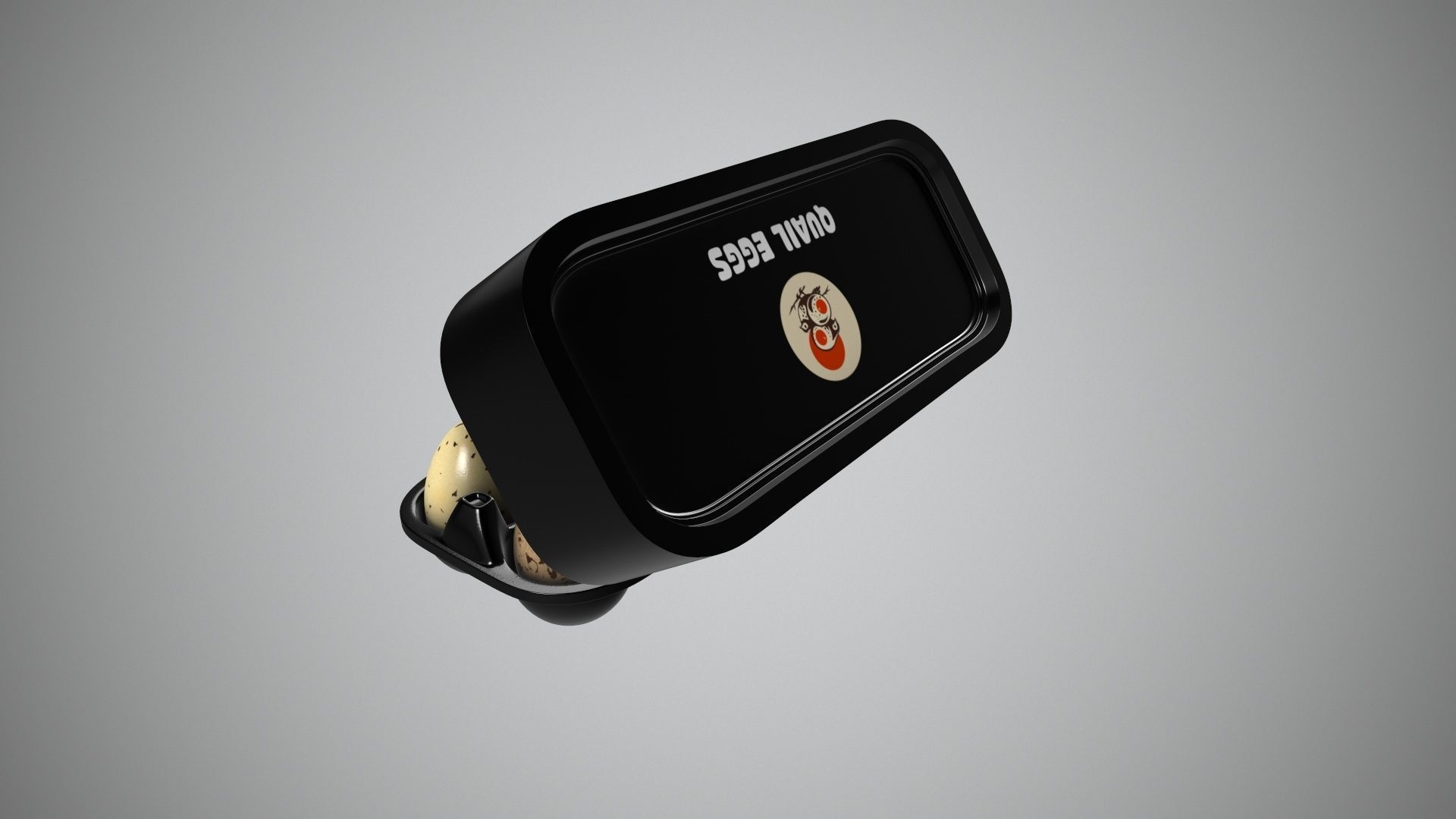 Quail Eggs Pack 3D model_6