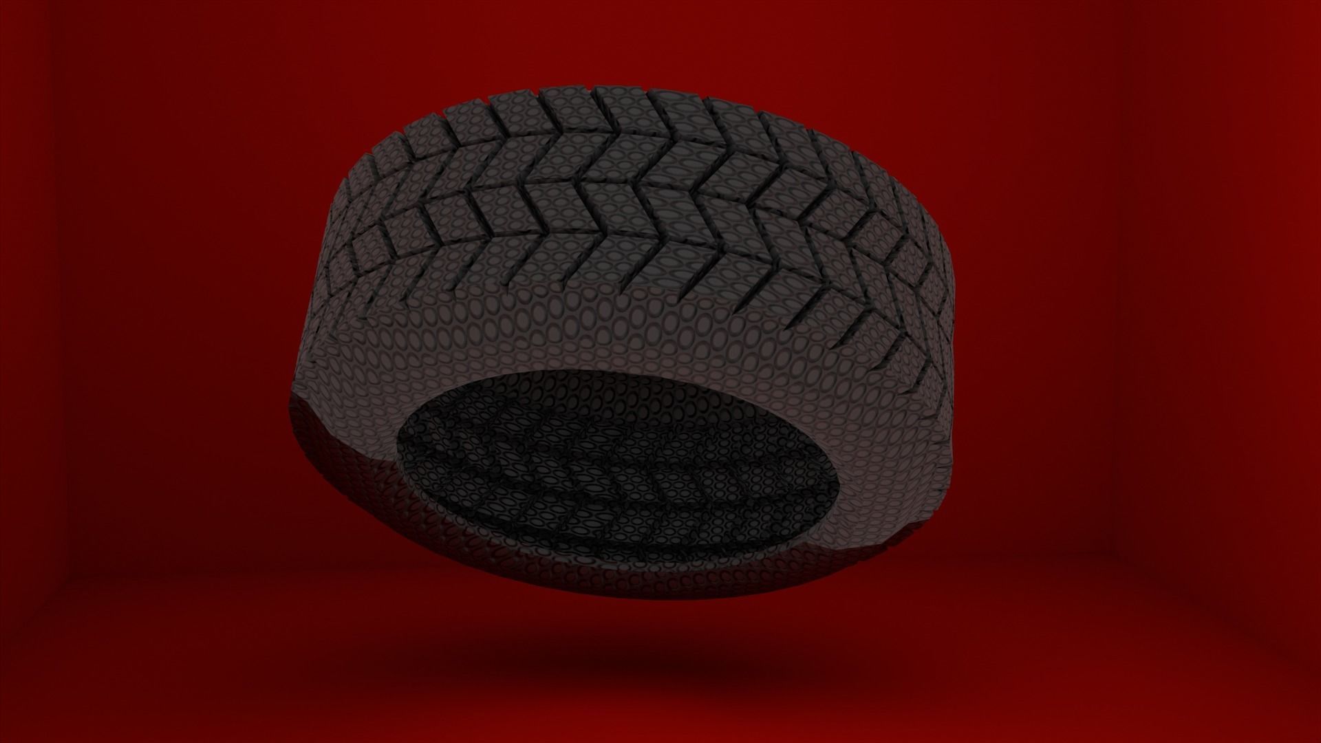 Cutting Edge 3D Tire Model for Next-Gen Vehicles 3D model_8