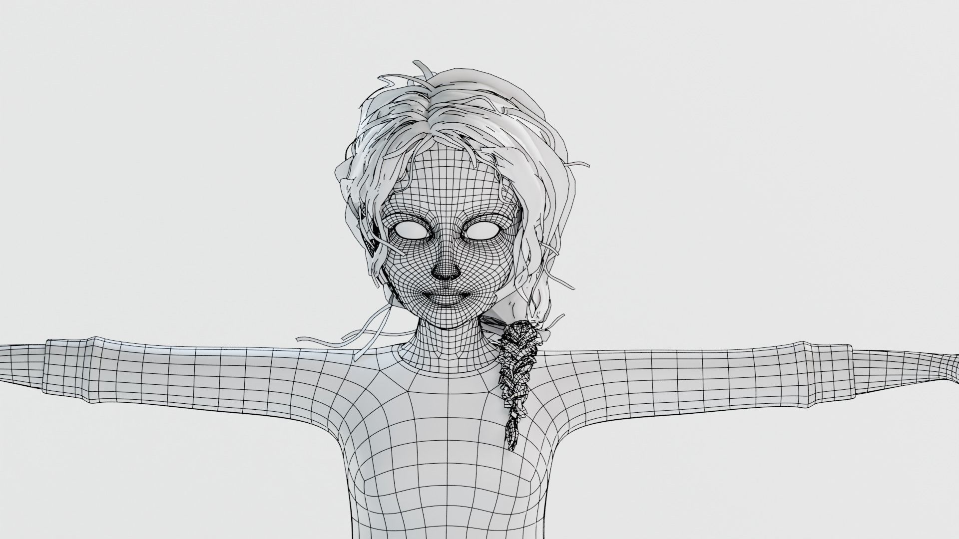 Cartoon Family Rigged V2 Low-poly 3D model_70